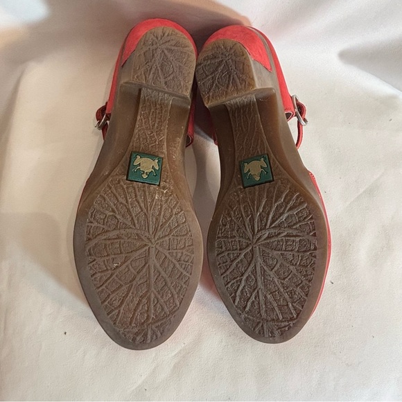 EL NATURALISTA Sz 38 Mary Jane Shoes Sandals Chunky Heels Leather Rounded Toe - Picture 10 of 16